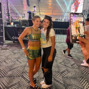 Ashley Yoder Instagram - I just really am grateful for every single person that has supported me and showed up for me and I want to thank all of you from the bottom of my heart. The energy at the Arena was real and I just want say thank you @lfafighting for giving me this opportunity …
To those who coach me and put so much time and energy your work has shown (i hope😂😅) I love@being able to not only compete but to put on exciting fights😘🐒🥳 thanks again💯