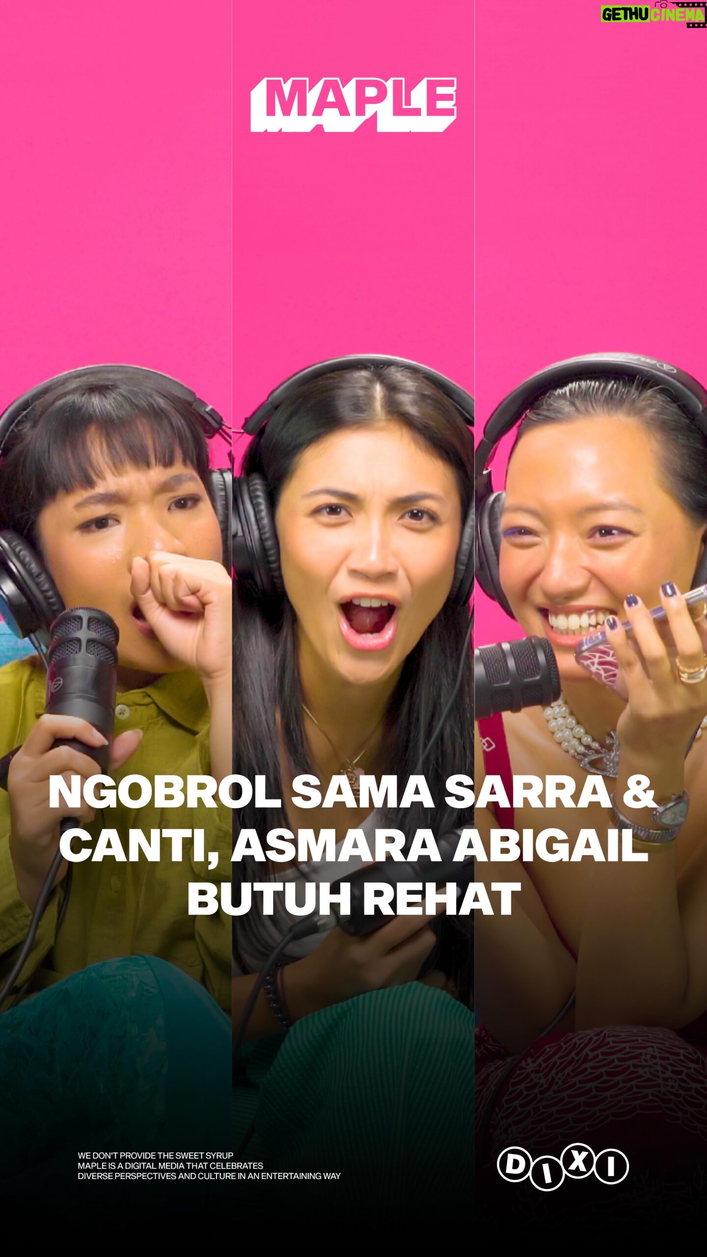 Asmara Abigail - 3.8K Likes - Jangan diskip. Jiwa-jiwa introvert pasti pada relate sama @asmaraabigail sih…
#TheMapleMedia #DIXI