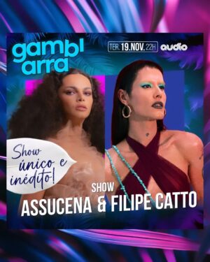 Assucena Assucena Instagram - "Meus amores, quero contar uma novidade linda! 💖 Eu e minha irmã maravilhosa @filipecatto vamos nos unir para um show INÉDITO exclusivo na última Gambiarra do ano! Nossa energia sempre bateu. Nossa Santa sempre bateu hahaha… Gal tá aí pra não mentir!
Essa parceria já era pra acontecer, porque além de tudo, a Filipe é uma grande amiga e uma inspiração pra mim. A gente compartilha não só o palco, mas uma caminhada de vida, de luta e de muito afeto. ✨

Vai ser uma noite inesquecível, cheia de verdade de música.
Já marca aí: dia 19 de novembro e garante seu ingresso. Link na bio.