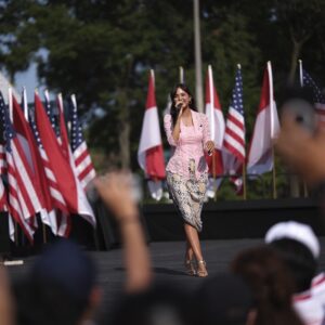 Aurélie Moeremans Instagram - Thrilled to bring a slice of Indonesia to Washington, D.C. at the WOW Festival! 🇮🇩 So grateful for the chance to celebrate our culture on a global stage. Thank you for all the love and support! #WOWIndonesiaFestival #ProudIndonesian