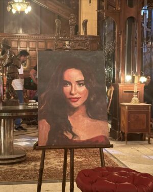 Aya Samaha Instagram - With all the sleepless nights and being pregnant during the whole shooting of Omar Afandi series, seeing good feedbacks mean SO much to me 🙌🏻
#duhasmakeup