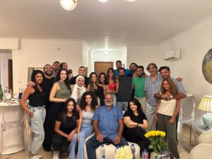 Aya Samaha Instagram - I love each and every one of you ♥️

“Omar afandy” gathering 

Thank you @the.kitchen.club for making such a beautiful day 
Flowers @keniflower 
Thank you @adayto_rememberr @lumiere_candles_egypt