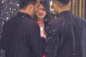 Ayraa Instagram - Unpleasant candids from a wedding 🫠
1. A society aunty approaching me
2. Me fake smiling for her 
3. Always recording stuff
4. Dancing while trying to remember the steps 
5 -You guys caption it?🤣