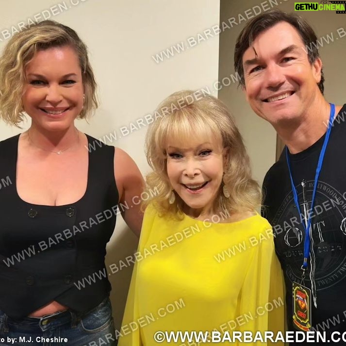Barbara Eden - 4.5K Likes - Look who I ran into in the green room today! It's Jerry O'Connell and Rebecca Romijn! -B
#barbaraeden #RebeccaRomijn #jerryoconnell #hollywoodlife #idreamofjeannie #StarTrekStrangeNewWorlds #StarTrekLowerDecks
