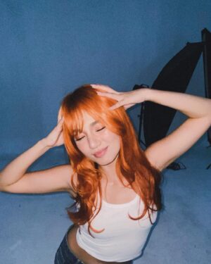 Belle Mariano Instagram - 4 pics 1 word 🍊🧡🥕🐅