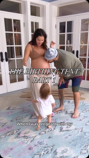 Bethany C. Meyers Instagram - You know when the tent goes up it won’t be long before baby comes down! Let the ceremonies begin ✨

This is quickly becoming a very special tradition for our family. After having a scare last week that baby was coming early, we jumped on getting the tent set up. @nicotortorella is incredible at making visions come to life and has been meticulously prepping the space so that we have all we need and more. 

The tent signifies something so special for me, it means it time to slow, time to ground and time to mentally shift from earth space to birth space. The final days / weeks before baby is so reverent even among the chaos of a toddler. 

Big thanks to Kilmer’s nana and baba for helping us all day! Stay tuned for part 2 when the tent is complete!