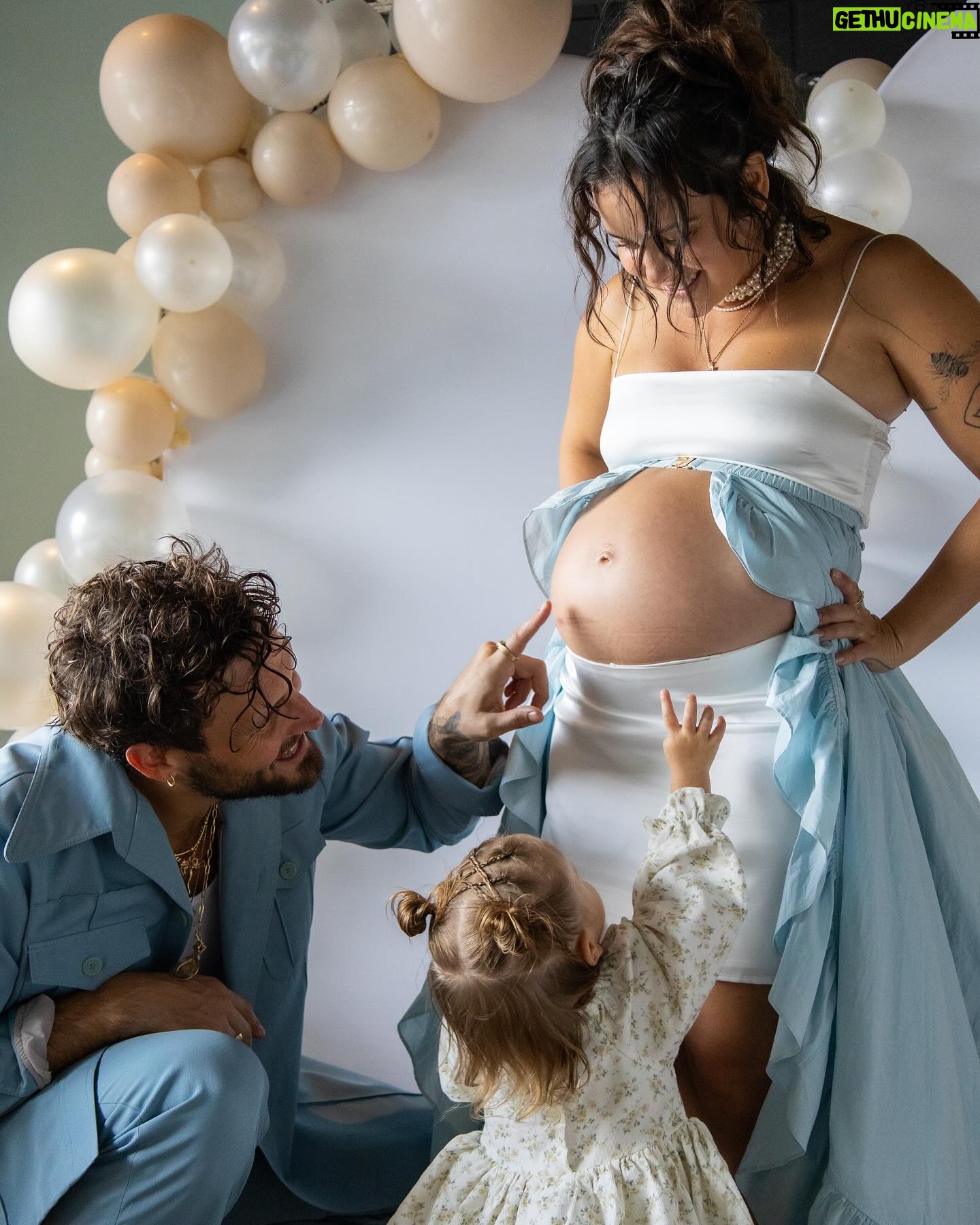 Bethany C. Meyers - 12.2K Likes - Priceless captures from our fish / ocean / pearl themed baby sprinkle a few weeks ago 🥹
Between the poem my niece wrote for us, the blessing bowl, the book signing for Baby P and a room filled of loving friends, it was the perfect ceremony for the new life that’s entering our family so soon.
Some say you shouldn’t do showers past baby 1 and to that I say I plan to shower each of my kids in some way shape or form. Not for the gifts, which will always be optional, but to honor the baby and the expanding family (see the snip from my speech).
Maybe it’s just because it took us so long to get pregnant with Kilmer and I can’t believe how lucky I am to be having a baby two years in a row, but I couldn’t imagine not having this day. Thank you to my sister in law, nieces and mom for planning something so perfect. @stagingwithpurpose @grandmashe
If anyone is interested, I’m happy to share more about the blessing bowl, book table or anything else via stories in the coming days! Lmk xx
Also, I love you @nicotortorella and Kilmer Dove
🐠🕊️🐝
Photos by the talented @ashtonroyalcreative