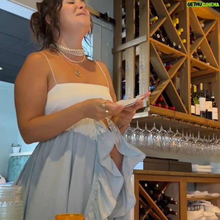 Bethany C. Meyers - 12.2K Likes - Priceless captures from our fish / ocean / pearl themed baby sprinkle a few weeks ago 🥹
Between the poem my niece wrote for us, the blessing bowl, the book signing for Baby P and a room filled of loving friends, it was the perfect ceremony for the new life that’s entering our family so soon.
Some say you shouldn’t do showers past baby 1 and to that I say I plan to shower each of my kids in some way shape or form. Not for the gifts, which will always be optional, but to honor the baby and the expanding family (see the snip from my speech).
Maybe it’s just because it took us so long to get pregnant with Kilmer and I can’t believe how lucky I am to be having a baby two years in a row, but I couldn’t imagine not having this day. Thank you to my sister in law, nieces and mom for planning something so perfect. @stagingwithpurpose @grandmashe
If anyone is interested, I’m happy to share more about the blessing bowl, book table or anything else via stories in the coming days! Lmk xx
Also, I love you @nicotortorella and Kilmer Dove
🐠🕊️🐝
Photos by the talented @ashtonroyalcreative