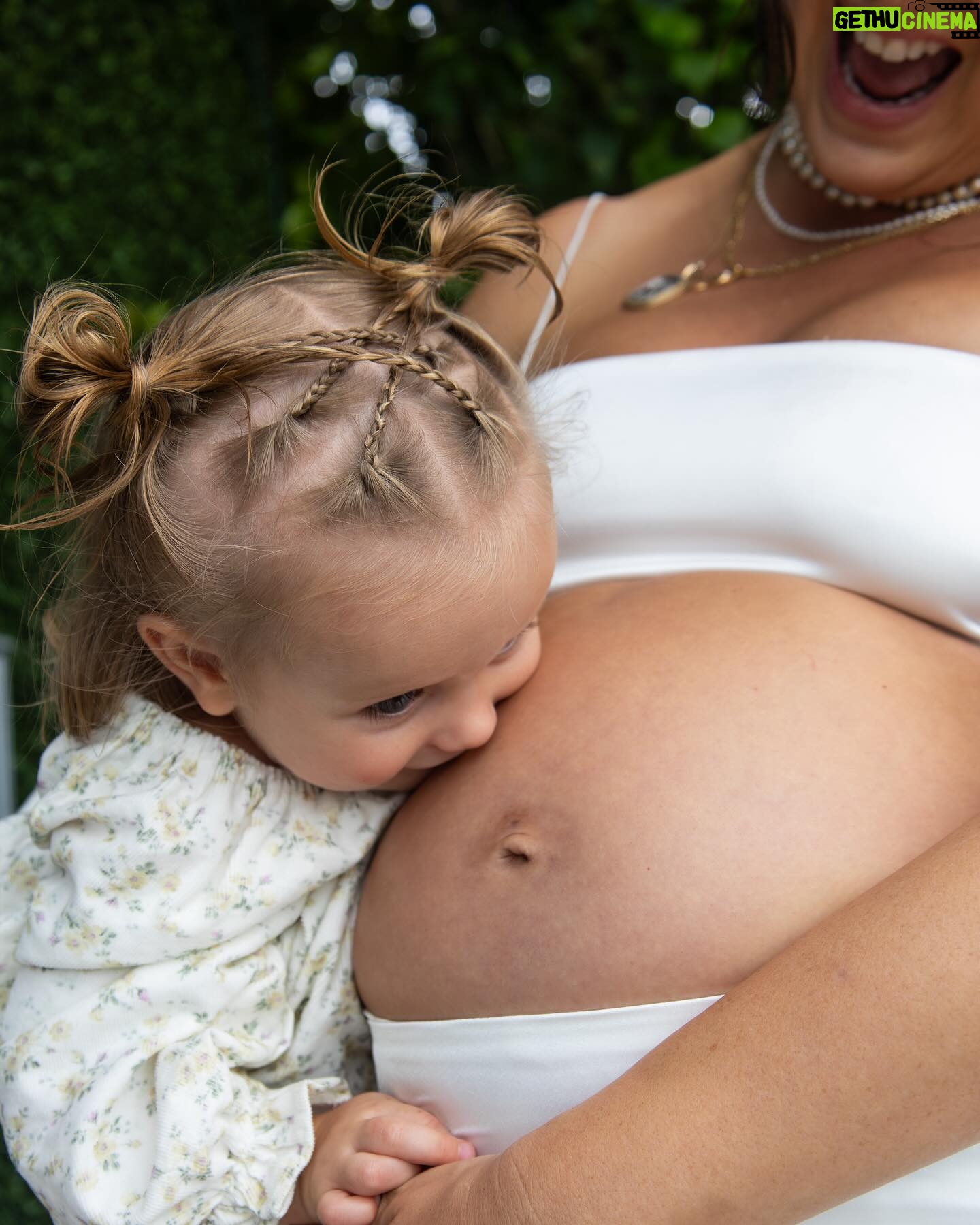 Bethany C. Meyers - 12.2K Likes - Priceless captures from our fish / ocean / pearl themed baby sprinkle a few weeks ago 🥹
Between the poem my niece wrote for us, the blessing bowl, the book signing for Baby P and a room filled of loving friends, it was the perfect ceremony for the new life that’s entering our family so soon.
Some say you shouldn’t do showers past baby 1 and to that I say I plan to shower each of my kids in some way shape or form. Not for the gifts, which will always be optional, but to honor the baby and the expanding family (see the snip from my speech).
Maybe it’s just because it took us so long to get pregnant with Kilmer and I can’t believe how lucky I am to be having a baby two years in a row, but I couldn’t imagine not having this day. Thank you to my sister in law, nieces and mom for planning something so perfect. @stagingwithpurpose @grandmashe
If anyone is interested, I’m happy to share more about the blessing bowl, book table or anything else via stories in the coming days! Lmk xx
Also, I love you @nicotortorella and Kilmer Dove
🐠🕊️🐝
Photos by the talented @ashtonroyalcreative