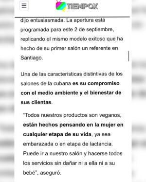 Betsy Camino Instagram - El sudor del guajiro hace la tierra soñar 🙏
Y mis sueños , mis bebés @byc_salon y @byc_salonalgarrobo son son una REALIDAD ! 

No solo brindaremos belleza en santiago … ahora también EN ALGARROBO !! Mañana sábado 7 estaré allá para hacer la inauracion OFICIAL en Av Dr Guillermo Muque 701 local 14 ! 
Gracias a @tiempoxcl mi @mauricioneiraaguilar por esta nota q otros medios replicaron !! 
Siempre siempre agradecida con chilito q me brinda oportunidades única de la mano de excelentes personas !!!! 
🥹🥹🥹🥹🥹🥹
Les dejo @byc_salonalgarrobo y @byc_salon para q vean los servicios y si nos siguen mejolllll ❤️😃