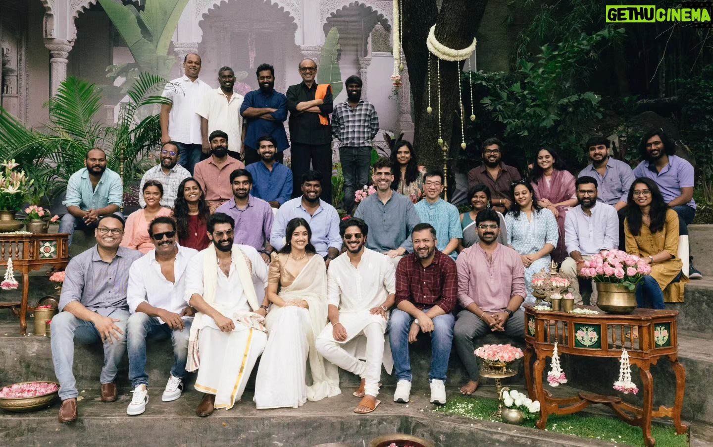 Bhagyashri Borse - 1.3 Million Likes - An exciting journey begins today. ✨
Introducing #KAANTHA, an epic collaboration between @RanaDaggubati and @dqsalmaan !
Starring @bhagyashriiborse @i_am_samuthirakani ,
Directed by @selvamani.selvaraj87 & Produced by #RanaDaggubati
What better way to celebrate 60 years of Suresh Productions' legacy by unlocking a new dimension through this collaboration between @theSpiritMedia and @dqswayfarerfilms ?
Puja completed, can’t wait to start rolling ♥️