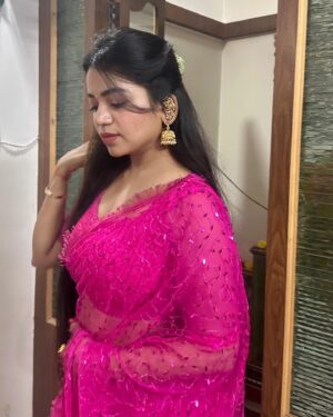 Bhavya Sri Instagram - 🌷🌸💐🥀🌸🌸🌷🌺Happy Ganesh Chaturthi all my frnds💕🌷🌷