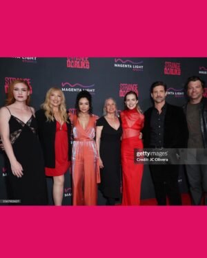 Bianca A. Santos Instagram - I’m so pleased to introduce the rollercoaster of a thriller that is @strangedarlingfilm! Getting to work with this bunch was so fun, special shoutout to our incredible director #JTMollner and my bestie @madisenbeaty - we got to work together on another project again! STRANGE DARLING IS IN THEATERS NOW