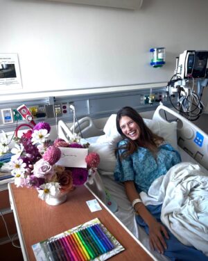 Bianca Balti Instagram - Last Sunday, I checked myself into the ER to find out that my lower abdominal pain was stage 3C ovarian cancer. 
It’s been a week full of fear, pain and tears but mostly love, hope, laughter, and strength. 
(check these pics out for proof, lol)

I have a long journey ahead, but I know I will beat this. For myself, my loved ones (my daughters are at the top of the list), and all of you who need strength, you can borrow some of mine cause I have loads. 

Life happens; give it a reason. 
So far, cancer has given me a chance to find beauty through life’s hurdles.