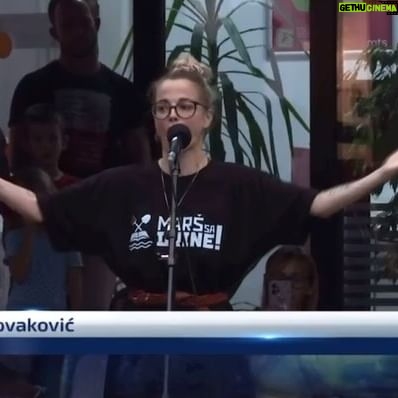 Bojana Novaković - 2.4K Likes - 🇷🇸Bojana Novaković: Umesto da hapse lopove koji kradu izbore, oni hapse mlade koji štite zemlju, vazduh i vodu
🇬🇧Bojana Novaković: Instead of arresting thieves who steal elections, they arrest young people who protect land, air and water. At the protest against lithium mining in Valjevo, actress Bojana Novaković said that “Serbs have agreed on something. We agree that we won’t let them dig. People are arresting our friends, comrades, associates, they want to scare us. Instead of arresting the thieves who steal elections, they arrest the young people who protect the land, air and water. She pointed out that they are “not afraid. But there is one thing, there is something that I am afraid of, and that is the devastation of nature and the environment and everything that is sacred to us in this country, I am afraid of that. But we channel that fear into energy, into action that has that united us. This government and every government after them sees us, the people. And they all need to understand that this nation will not let nature and the environment be destroyed, let this be a message for everyone.”
Source: n1_srbija