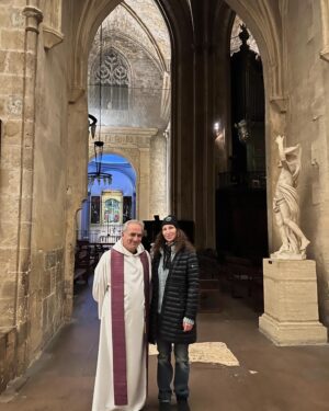Bonnie Aarons Instagram - Some behind the scene photos from The Nun2 @thenunmovie @theconjuring  @team_genre @newlinecinema @wbpictures @michaelchaves @nataliasafran @creepypuppet