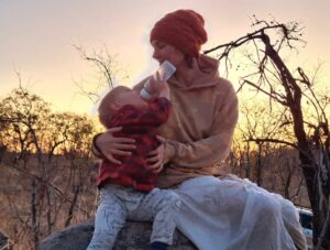 Briana Evigan Instagram - The bush with my boy, home.