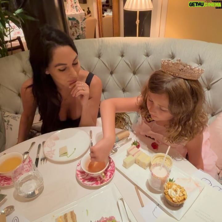 Brie Garcia - 99.2K Likes - The kids wanted to join me for some tea time!! We all know how much Nikki and I love our tea time!! 🤍