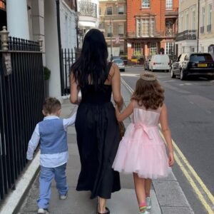 Brie Garcia Instagram - The kids wanted to join me for some tea time!! We all know how much Nikki and I love our tea time!! 🤍