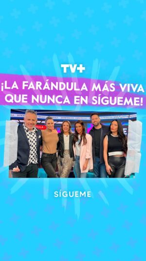 Carla Ballero Instagram - ¡La farándula está más viva que nunca! 😎 Y la vives por las pantallas de TVMAS 💙

De lunes a viernes desde las 18.30hrs. 💙 No dejes de ver #Sígueme 🙌🏻 #TVMAS