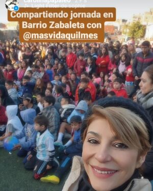 Carolina Papaleo Instagram - Festejando Día de la Niñez