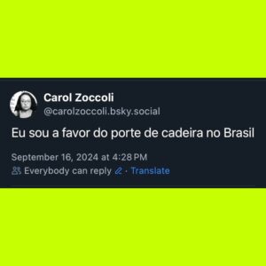 Carolina Zoccoli Instagram - Podemos rir disso?