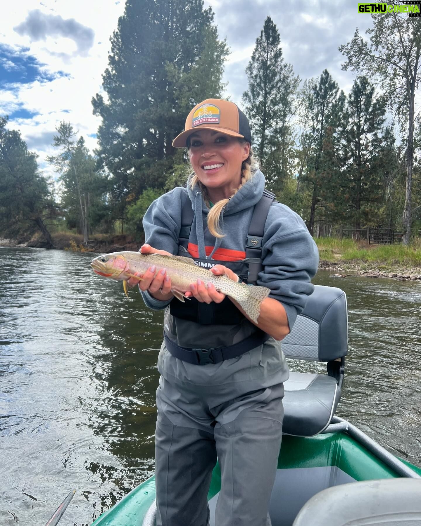 Carrie Underwood - 157.7K Likes - Had the BEST day today fly fishing in Montana! Thanks to our epic guide, Jason, for the expertise! What a day! #27