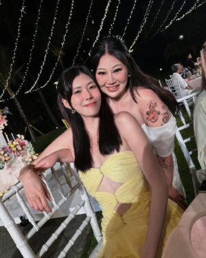 Carrie Wong Instagram - Happiest for you QQ, wishing you a lifetime happiness 🫶🏻