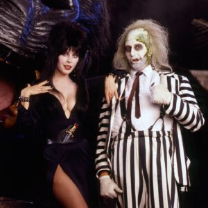 Cassandra Peterson Instagram - #flashbackfriday Word around the cemetery is that the juice is loose, again!

#elvira #elviramistressofthedark #beetlejuice