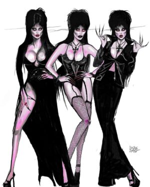 Cassandra Peterson Instagram - #fanartfriday Illustrations by @lucasbavid

#elvira #elviramistressofthedark #fanart #artistsoninstagram #halloween #horror #horrorart