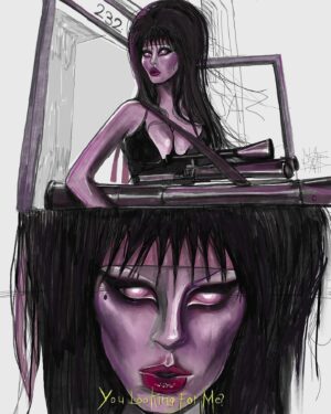 Cassandra Peterson Instagram - #fanartfriday Illustrations by @lucasbavid

#elvira #elviramistressofthedark #fanart #artistsoninstagram #halloween #horror #horrorart