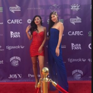 Cat Ce Instagram - Amazing #globalasianfest 💜 by @globalasianfest @xiaoliuwinter 💗a pleasure to host #comedyshow 🙌 reconnect with some old friends, meet new friends #hollywood #actors #influencers #comedians ❤️wish you all #happymoonfestival