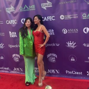 Cat Ce Instagram - Amazing #globalasianfest 💜 by @globalasianfest @xiaoliuwinter 💗a pleasure to host #comedyshow 🙌 reconnect with some old friends, meet new friends #hollywood #actors #influencers #comedians ❤️wish you all #happymoonfestival