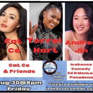 Cat Ce Instagram - See you tonight @theicehousecc 🧊a few tickets left, get the tickets now to secure your seats 💜swipe to scan the barcode for tickets link 🔗 thanks for the photos @josephhaag 🙏always good time here #livestandupcomedy #comedyshow #standupcomedian #fridaynightfun