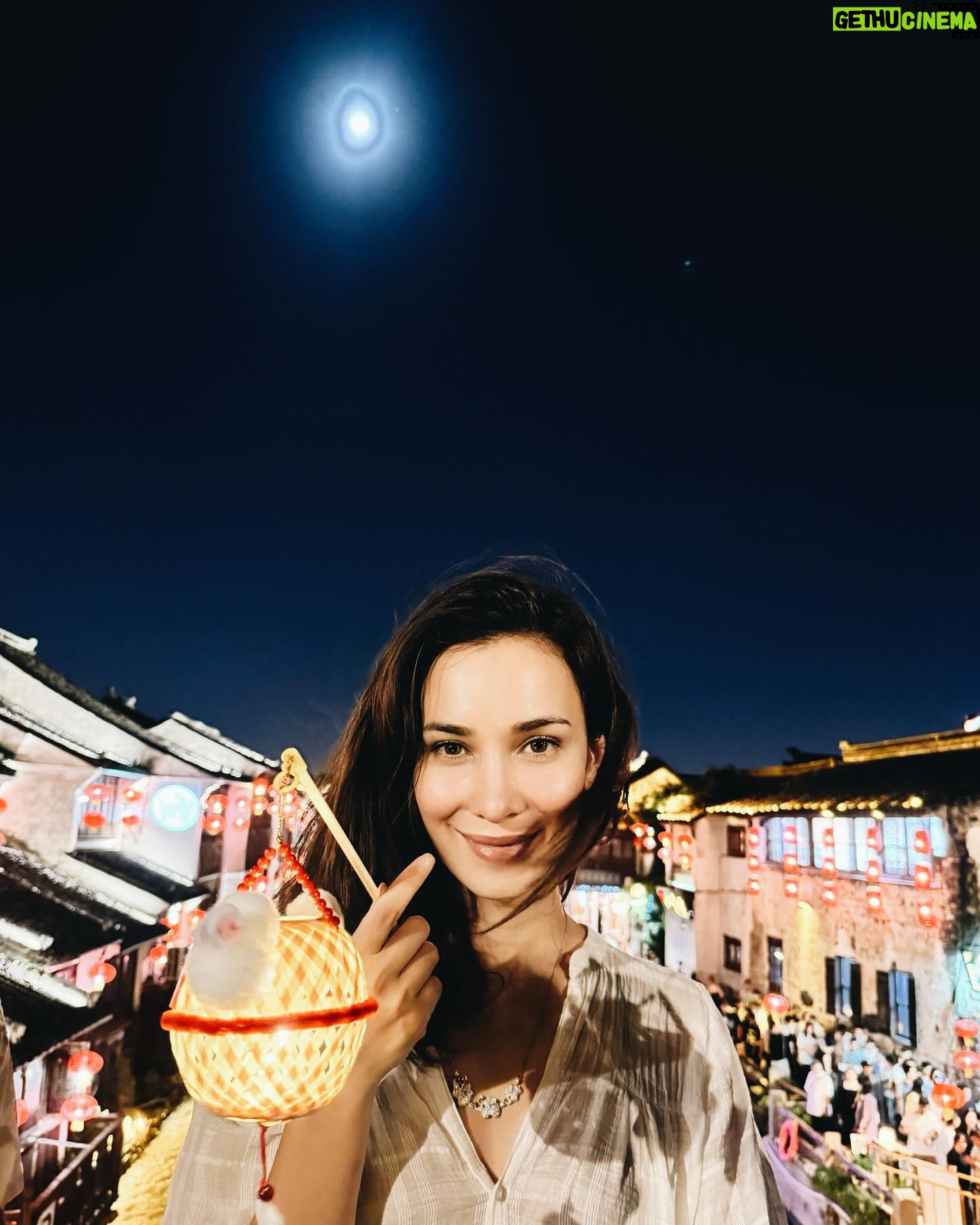 Celina Jade - 2.9K Likes - Happy full moon festival!!!!! #suzhou