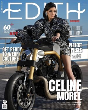 Céline Morel Instagram - Delighted to appear on the cover of Edith magazine shot during a blissful stay in Monaco with @si_gna_ture_ by my side.