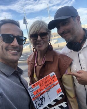 Chantal Ladesou Instagram - Et voilà c’est reparti pour le deuxième épisode du #fildariane pour #Tf1 @flopeyre @jasonroffe #sete🌞🌻🤓
