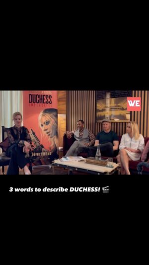 Charlotte Kirk Instagram - @ways.ent 🎬
Part of our fun interview with the cast of 
@duchess.movie 
…describing the film in 3 words..

Duches is available now in Cinemas and DOV!!
⭐️⭐️⭐️⭐️⭐️

@cinemundo.pt 🇵🇹

#waysentertainment #waysent
#Film #Filmmaking #FilmReel #FilmProduction #ShortFilm #IndieFilm #Cinema #Movie #Filmmaker #BehindTheScenes
#movies #blockbuster