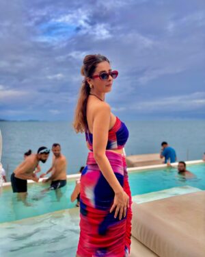 Chestha Bhagat Instagram - Just another day in paradise, soaking in the Phuket vibes 🌞🍹🧜‍♀️

#phuketdiaries #yonabeachclubphuket #islandgetaway #tropicalvibes #outfitoftheday #chasingsunsets #gratefulheart