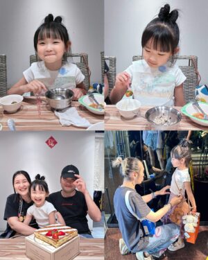 Chien Hung Instagram - //
來發一些最近的照片 💕

P1 #千175ootd 
P2-3 
哥哥生日吃人和園 😆
雖然草莓不是當季水果但wuli晴喜歡
所以還是買草莓千層派 🧡
#四格圖的右上是他成功用筷子吃飯 ✨
#我哥只有這張有笑  拍照自動尷尬臉哈哈
#右下站挺挺給乾爹整理 🫶🏻
#離開時還哭了哈哈哈哈不想離開姑姑 

P4.這次吃晶華軒被這兩道療癒到 好吃到不行🤤
P5.朋友慶生吃AB house  這張好看哈哈哈

P6-7
淨淳現場演唱就是讚！！
有演出真的不要錯過🖐🏻

P8 Q之娘娘來上直播 🇹🇭💕
P9 同學居然都沒聽過蓋酷家族 🥹
P10 我買一送一都這樣囤貨 🍦