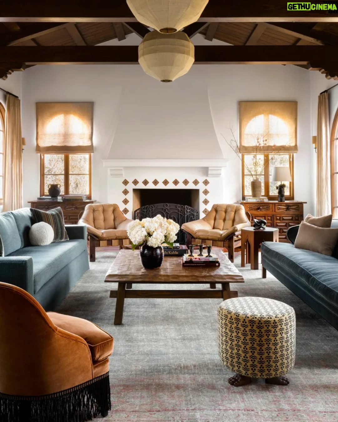 Chrissy Metz - 102.5K Likes - When actor and singer @chrissymetz first stepped into what is her now home, she just knew it was meant for her. “I remember going into the primary bathroom,” the This Is Us alum says, “and they had these really beautiful ornate wood screens. I was like, ‘Yep, I want to live here.’” The 5,700-square-foot Spanish Colonial Revival–style residence, located in a lush, gated community, represented more than just increased space and security for Metz. It was kismet: As she puts it, the place was just “very intentional and very beautiful,” a quality evident in every detail. Krista Schrock and David John Dick of #ADPRODirectory firm @discinteriors were tasked with transforming Metz’s new space into a place that feels like home.
Step inside the creative wonderland at the link in our bio. Photos by @samfroststudio; design by @discinteriors; words by @arielfoxman.