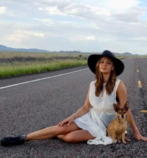 Christine Evangelista Instagram - A girl and her dog. A dog and his girl. A love story. 

My Buddy, my dear little Buddy, You impeccably and meritoriously lived up to your name. 
While the loss of your physical presence brings me to my knees in grief and pain, in between my breaths for air, I hold onto my deep, deep gratitude for you, Buddy. 
Thank you Buddy. Thank you for your unwavering, unconditional love. Thank you for your devotion and your service to me. Thank you Buddy for meeting me 10 years ago just when I needed you. When my life became more transient and inconsistent than ever. Thank you Buddy for being my constant. 
Thank you for being ready to go wherever, whenever. When my bags were being packed you were ready by the door. Thank you for sprinting through airports and train stations with me. Thank you for waiting in my trailer while I worked all day, thank you for living in homes, apartments, hotels and motels. Thank you for reminding me that we were always “home” when we were together. 
Thank you for our emotional connection, thank you for being my emotional support. Thank you for catching my tears on your head. Thank you for your intuition. Thank you for resting your head on my chest as my heart was hurting or I was feeling anxious. Thank you for playing with me. Thank you for dancing with me. Thank you for hanging on my every word and for understanding me even without them. 
Buddy - I thank God for you. We really did save each other in this lifetime …and my dearest buddy, I know we will save each other, yet again, in our next.