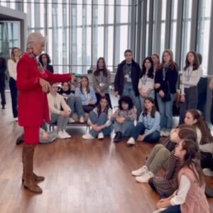 Christine Lagarde Instagram - I got asked in an interview earlier this year what my advice is for young people.

On #InternationalYouthDay, I reshare that simple message:

Dream big, respect others and work with them along the way.