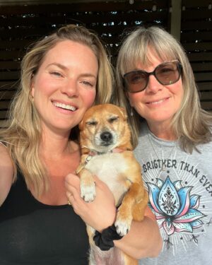 Cindy Busby Instagram - Happiest Birthday to The Mommy aka my mom! Her encouragement, expansive spirit, love, devotion, and support has been the most incredible gift in my life. Grateful for you and thanks for giving me the space to continuously evolve and grow. Je t’aime! Bonne fête 🎉