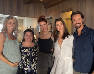 Courtney Hope Instagram - It’s a blessing when work becomes extended family, and we all watch eachother grow, get married, become parents and tackle life and other business ventures 🫶🏼.. From talking about bars, impulsive travel, new relationships and side gigs, and now to CPA’s, family adventures, expansive career choices and air vent covers 🤭- quite a bit has changed in the last 8 years, but we always pick up right where we left off 🙏🏼❤️