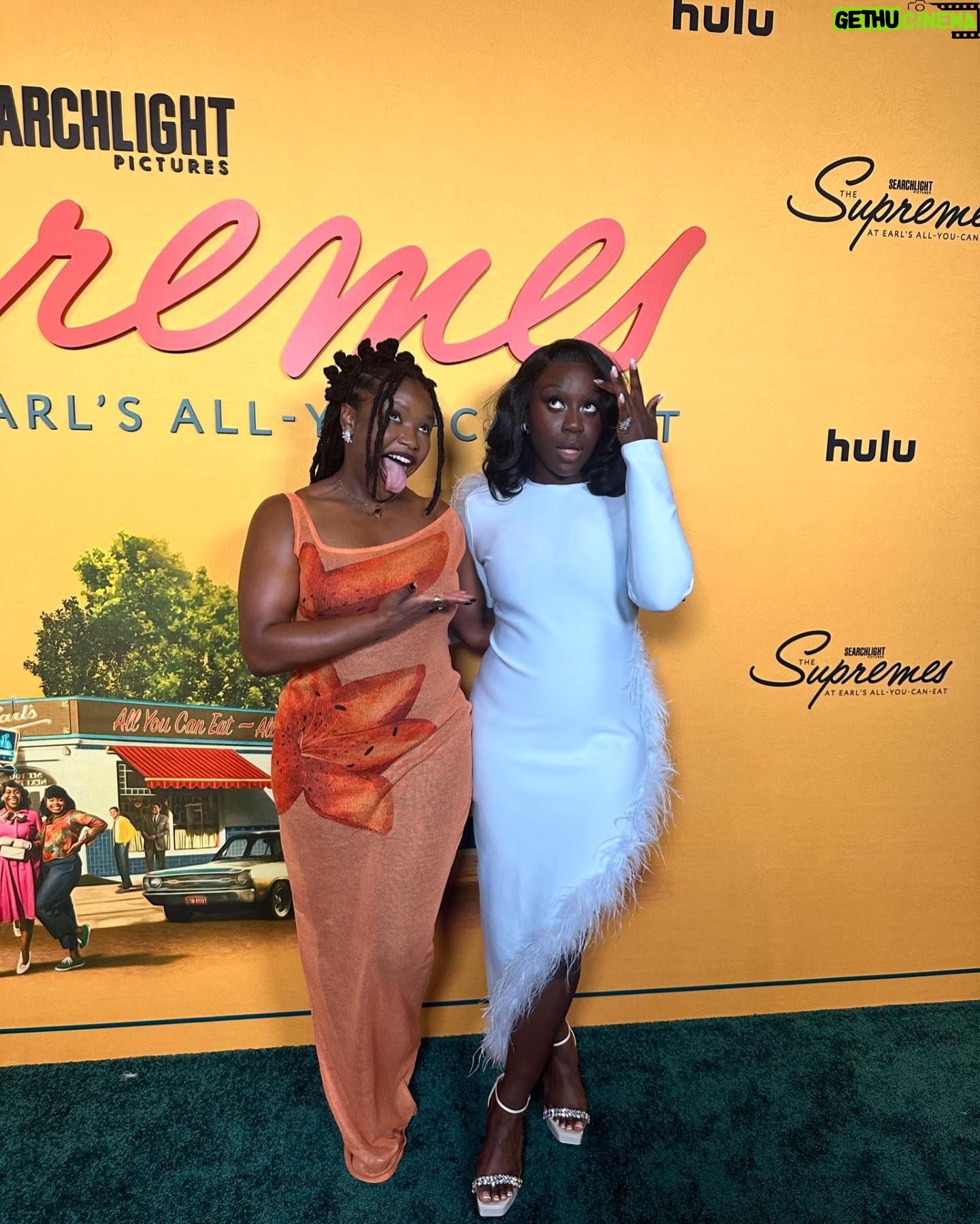 Courtney Taylor - 5.3K Likes - Spent the weekend celebrating these talented ladies!! So proud of you guys and this amazing film! @keesimone @reneechanelharrison @abigailachiri @tatigabrielle !! Watch @thesupremesfilm now streaming on @hulu !!