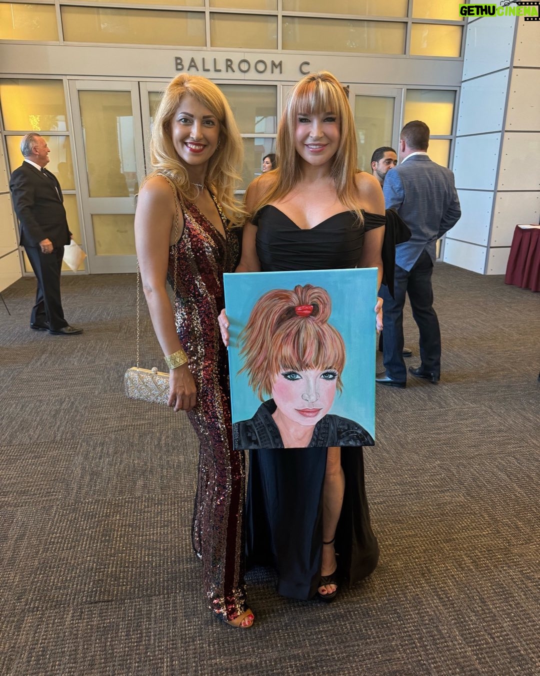 Cynthia Rothrock - 2.5K Likes - A Big Thank you to my beautiful friend Samira Rostamabadi for painting this amazing photo of me... epic 🙏❤️🔥