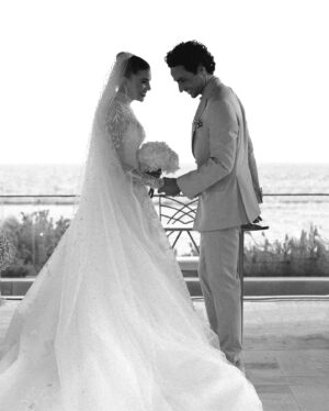 Cynthia Samuel Instagram - Time flies when you’re living your happily ever after. Two years ago, we stood hand in hand and said, “I Do,” sealing our promise to love and cherish each other forever. 🤍 Every day since has been a beautiful journey of endless love. I feel so incredibly blessed to call you my soulmate. Cheers to many more years of creating unforgettable memories, growing together, and continuing this adventure side by side. I love you more than words can express, with all of my heart, now and always. Here’s to forever, my love. 🤍 @adammbakri 

@georgeshobeika 
@georgeshobeikabridal 
@jadhobeika 
@patricksawaya 
@assaadhairdesign 
@bassamfattouh