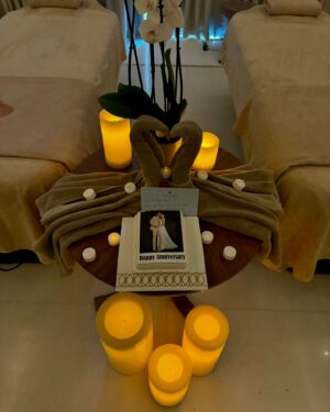 Cynthia Samuel Instagram - Couldn’t have had a better time for our anniversary with my 🌎 at the @theritzcarltonamman ! Thank you for all the love 🤍🤍🤍