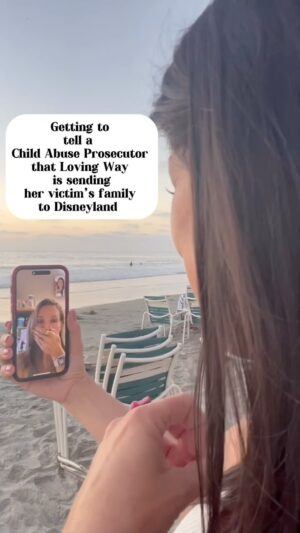 Dawn McCoy Instagram - Moments like these are what @LovingWayFoundation is all about.🩵🩷
After years of fighting for a 2-year-old abusive head trauma victim who was beaten by his stepmother…
On the night before the sentencing of the abuser who so callously caused the brain damage and paralysis in this tiny child…
We had the joy of telling the Child Abuse Prosecutor, @beth__elbc, who had fought SO hard for justice and WON…
that we would be gifting the now 7-year-old victim and his family with their dream trip to Disneyland.🤗🎁

Thank you, Lisa, @academytravel & @thekingdominsider for making this possible. You are a real-life fairy godmother.✨
And, thank you, Orange County Child Abuse Prosecutor, Bethel Cope-Vega for ALWAYS fighting for our children and for consistently standing up against the monsters who hurt them.
You are a true hero.🩵🩷

• Donate to @lovingwayfoundation by clicking on the link in our profile or visiting:
www.LovingWayFoundation.org/Donate